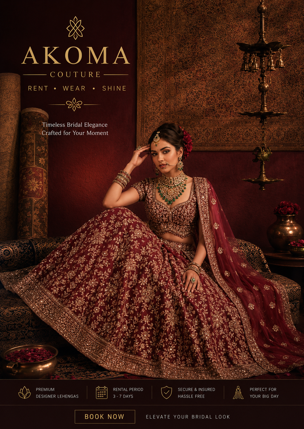 bridal lehenga